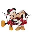 Disney samlarfigur Musse & Mimmi julpuss - Figuria.se