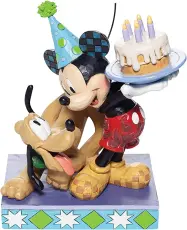 Disney samlarfigur Musse & Pluto firar födelsedag - Figuria.se
