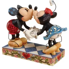 Disney samlarfigur Musse & Mimmi pussas - Figuria.se