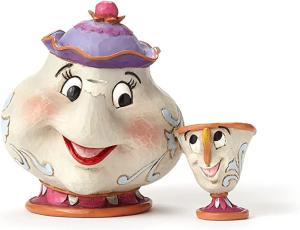 Disney samlarfigur A mothers Love Mrs Potts & chip - Figuria.se