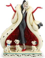Disney samlarfigur 101 Dalmantiner - Cruella - Figuria.se