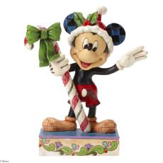 Disney samlarfigur Musse season greetings julfigur - Figuria.se