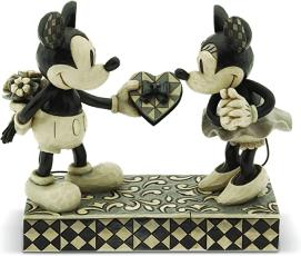 Disney samlarfigur Disney traditions- Musse & Mimmi real sweatheart - Figuria.se