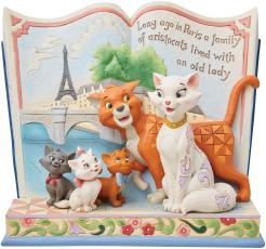 Disney samlarfigur Aristocats storybook - Figuria.se