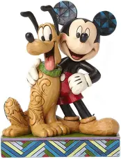 Disney samlarfigur Musse & Pluto bästa vänner - Figuria.se