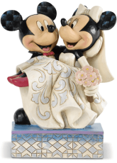 Disney samlarfigur Musse & Mimmi bröllopsfigur - Figuria.se