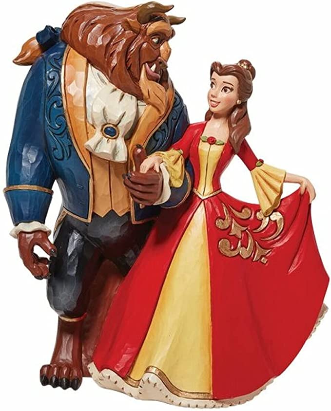 Disney samlarfigur Enchanted Christmas Skönheten & odjuret - Figuria.se