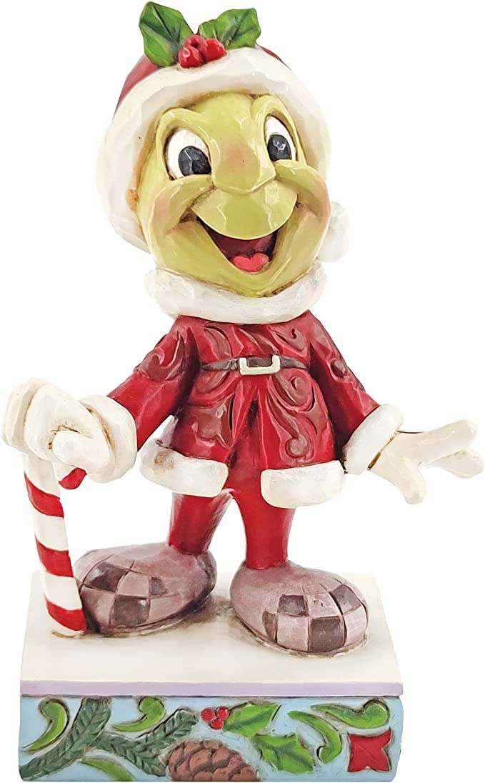Disney samlarfigur Benjamin syrsa som jultomte - Figuria.se